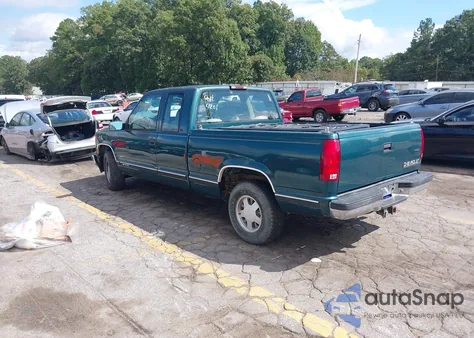 1998 Chevrolet C1500 Fleetside from USA, damaged, VIN 2GCEC19M5W1114193